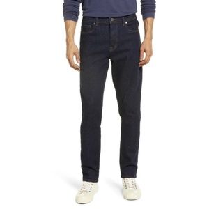 MODERN AMERICAN: Lexington Slim Straight Leg Jeans In Town Rinse (NWT)